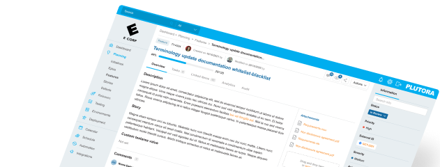 Case Study cover Plutora Design System